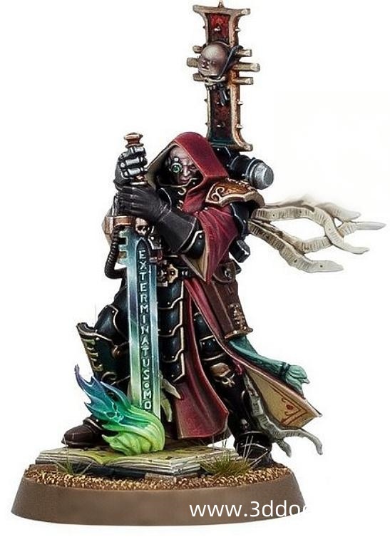 277 Warhammer Inquisitor Erasmus-3D DOOM