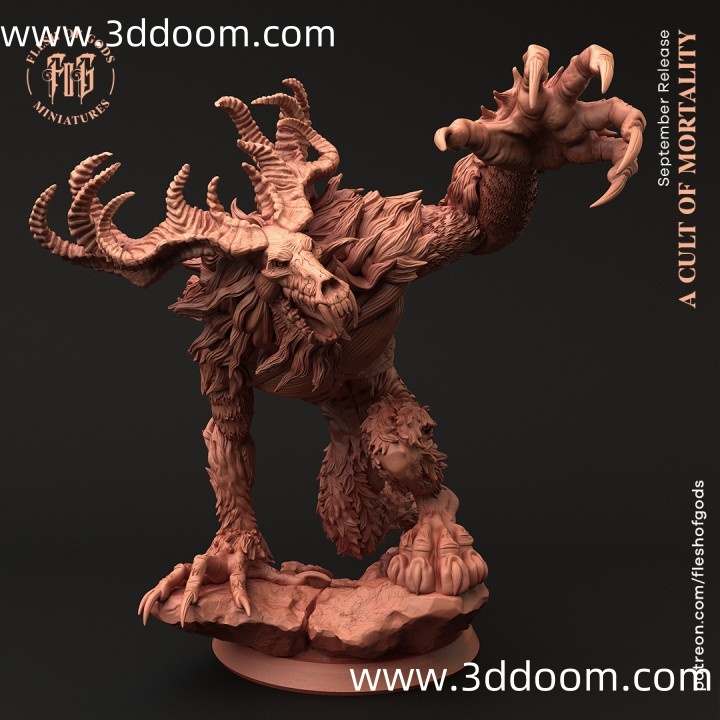 405 (Flesh of Gods) - All-stars 2021 - Leshen the Beast-3D DOOM