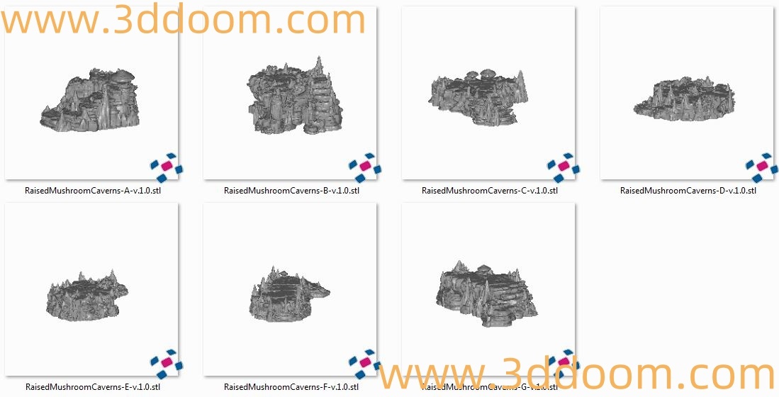 20 Raised_Shroom_Caverns-3D DOOM