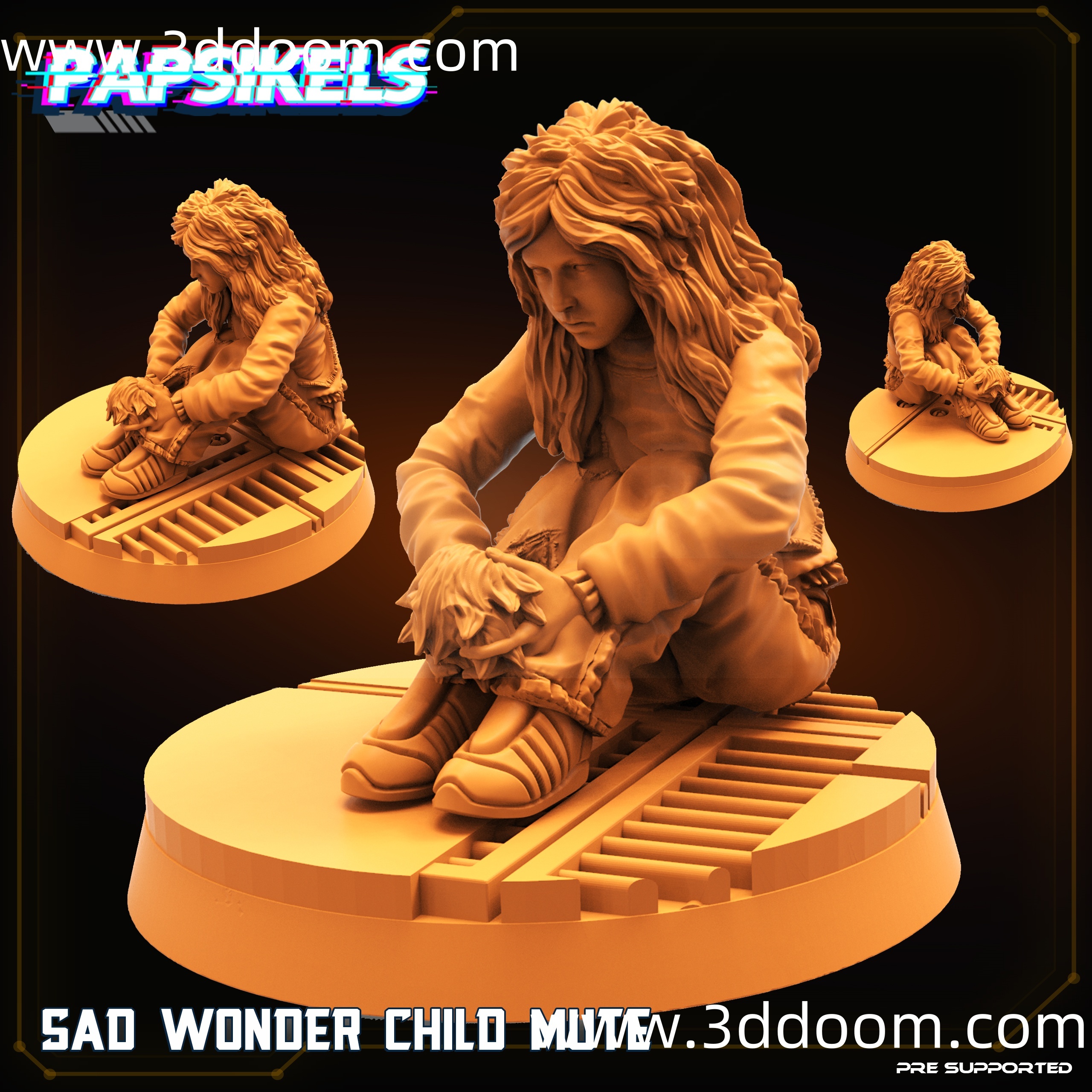 377 Sad Wonder Child Mute-3D DOOM