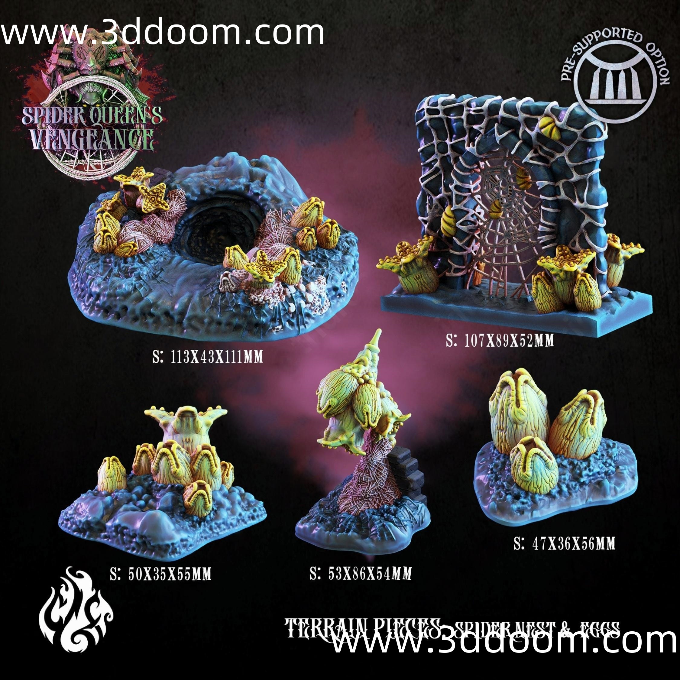 556 Crippled God Foundry Spider Queen's Vengeance-3D DOOM