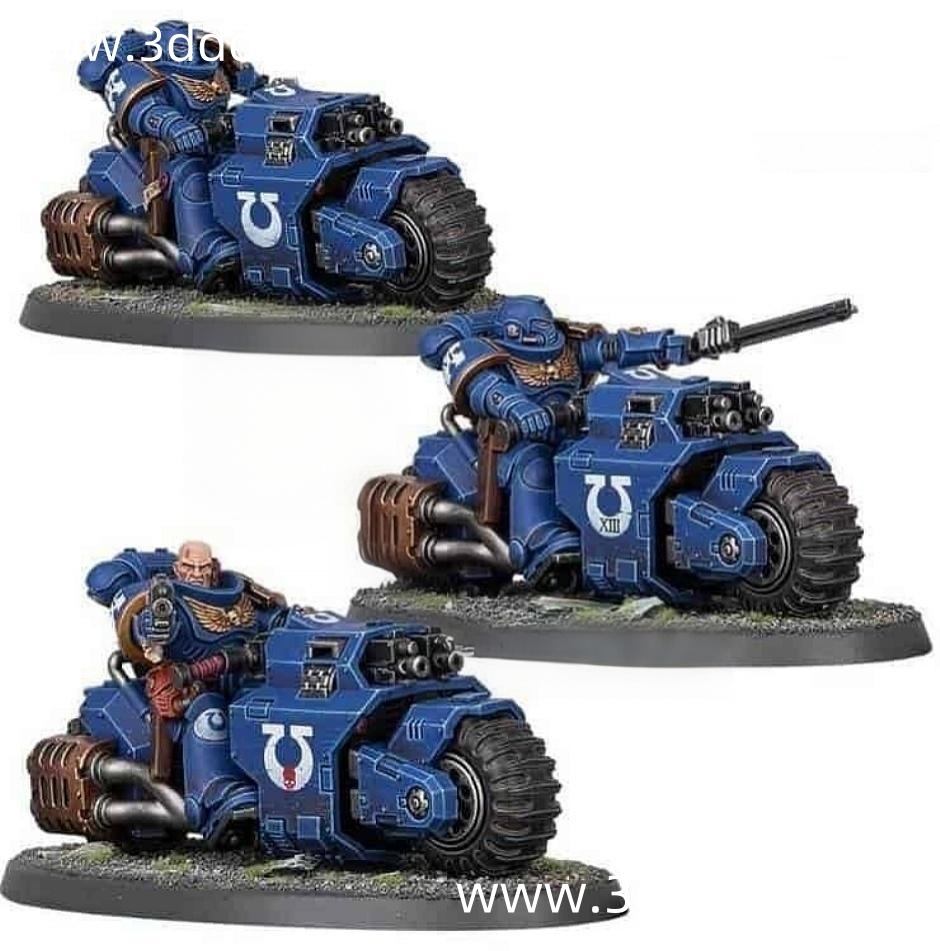 268 Warhammer Brother Bikers-3D DOOM