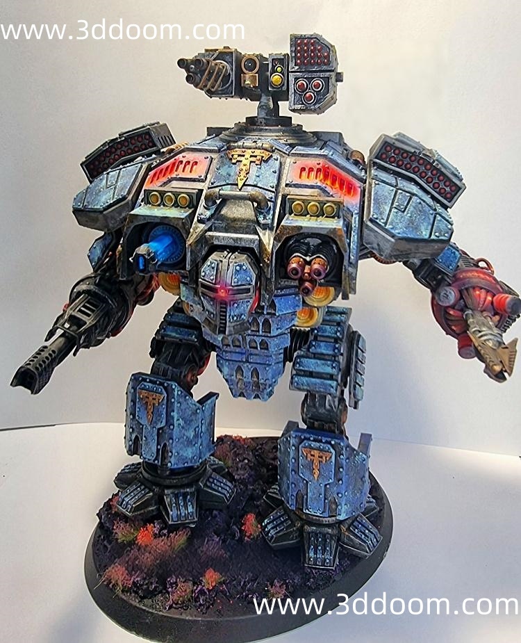 279 Warhammer Invictus Heavy War Mechworks-3D DOOM