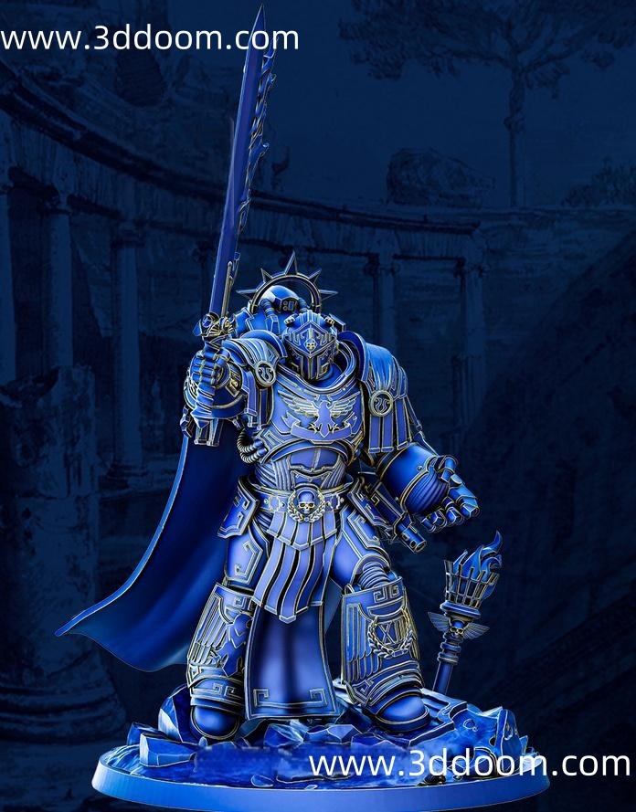 286 Warhammer Quintus Aexius The Conditor Legio Prima Victrix-3D DOOM