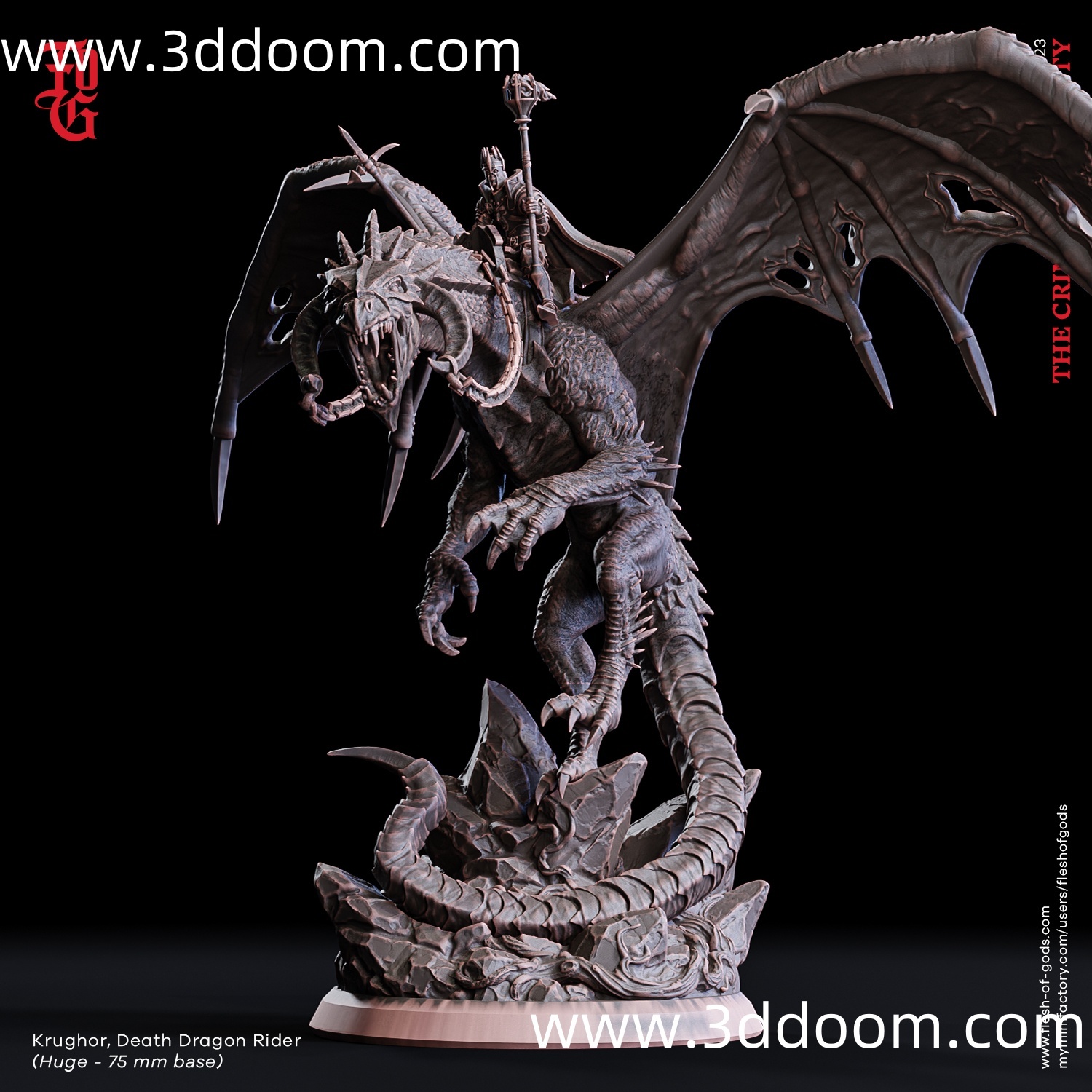 340 Flesh_of_Gods_All_stars_2023_Enemy_Krughor,_Death_Dragon-3D DOOM