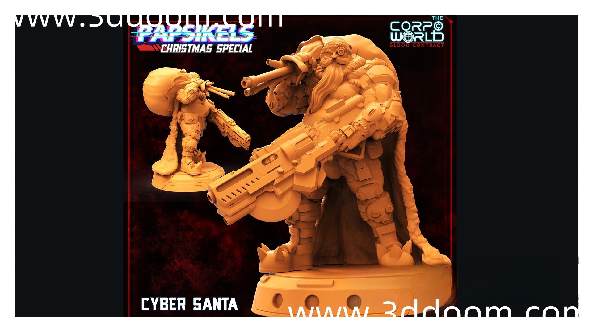 620 CYBER_SANTA_CHRISTMAS_SPECIAL-3D DOOM