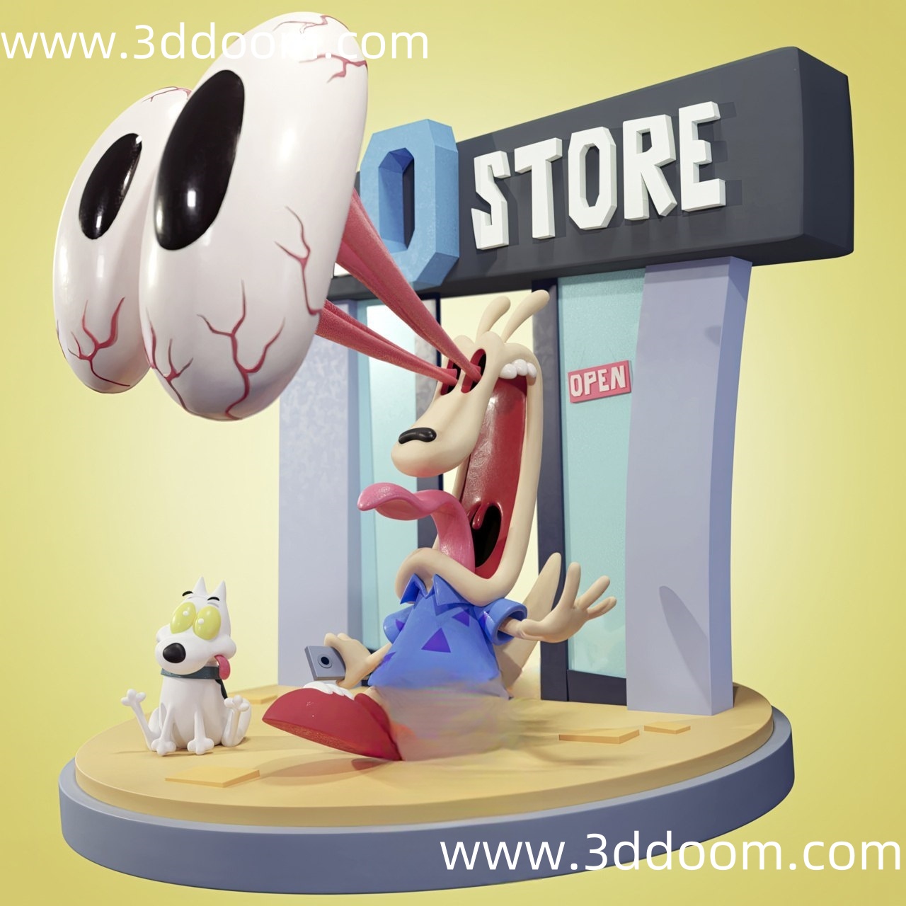 1073 Rockos Modern Life 洛可的摩登生活-3D DOOM