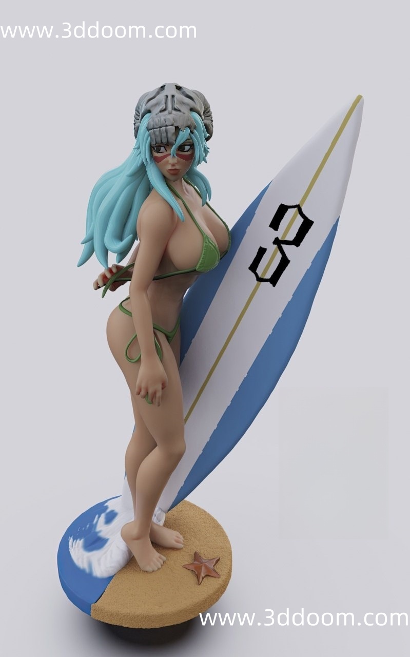 1018 Bleach Surfer Nelliel 死神 妮莉艾露·杜·欧德修凡克-3D DOOM