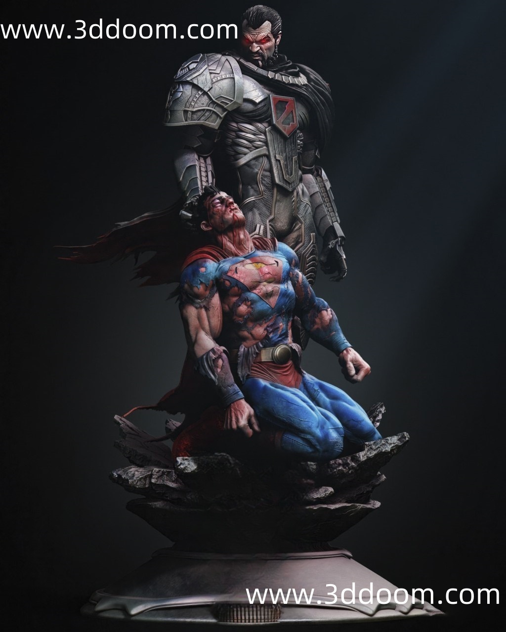 1100 Zod and Superman 佐德和超人-3D DOOM