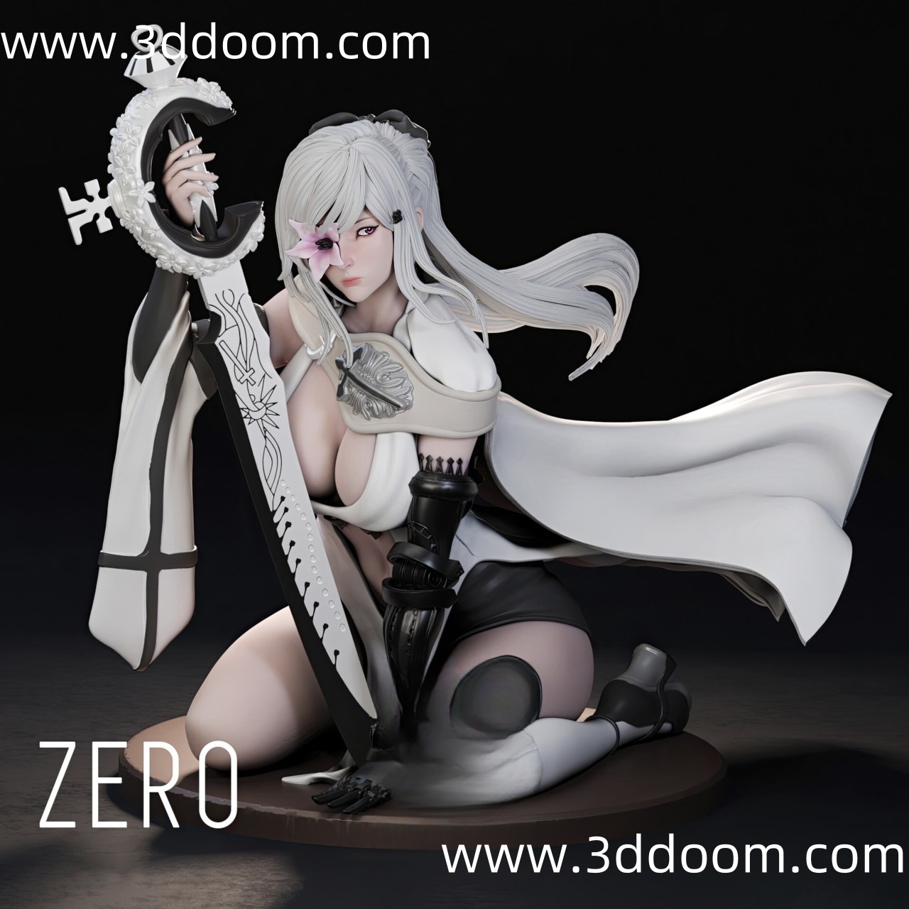 1097 Zero Drakengard 龙背上的骑兵 零-3D DOOM