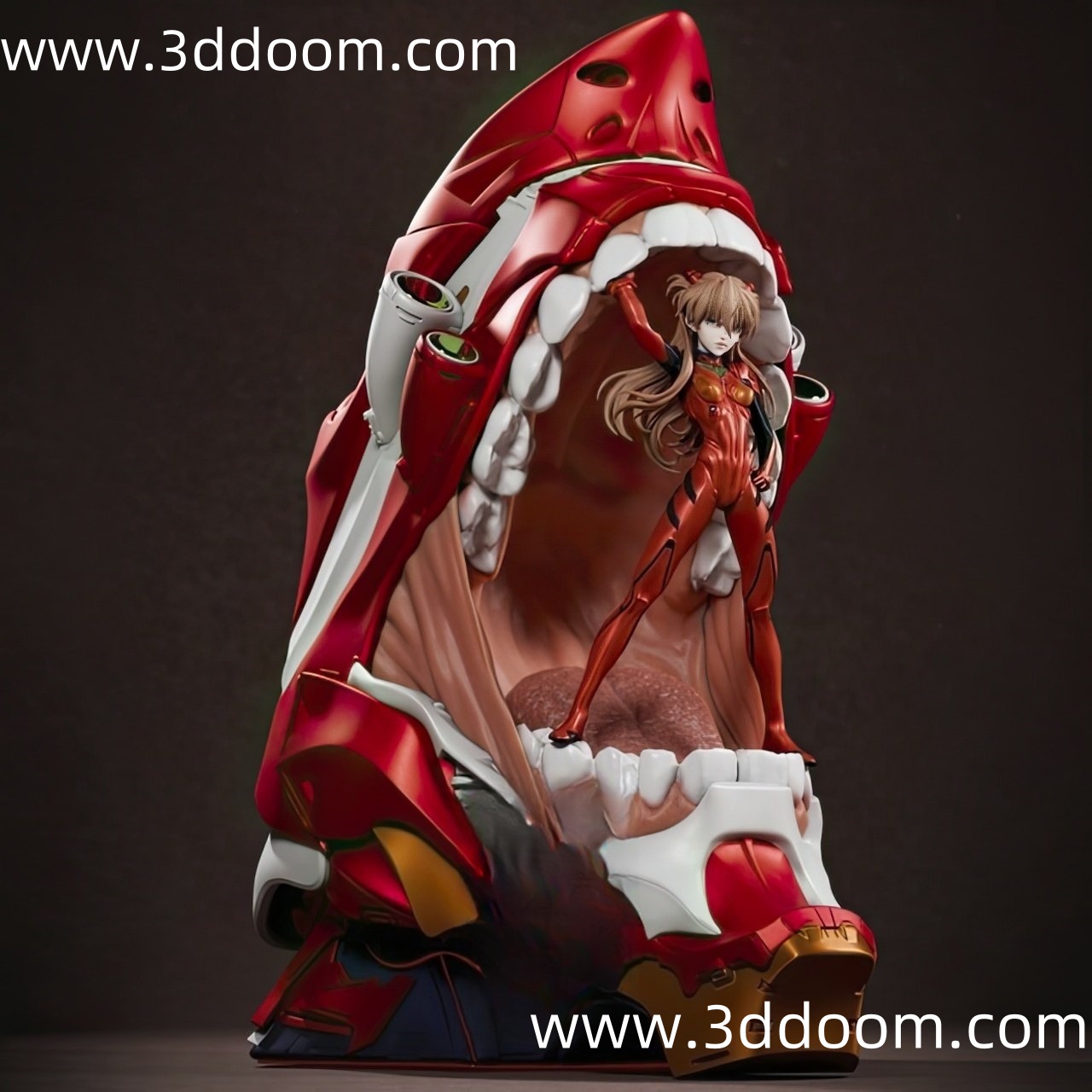 1013 Asuka Evangelion 新世纪福音战士 明日香-3D DOOM