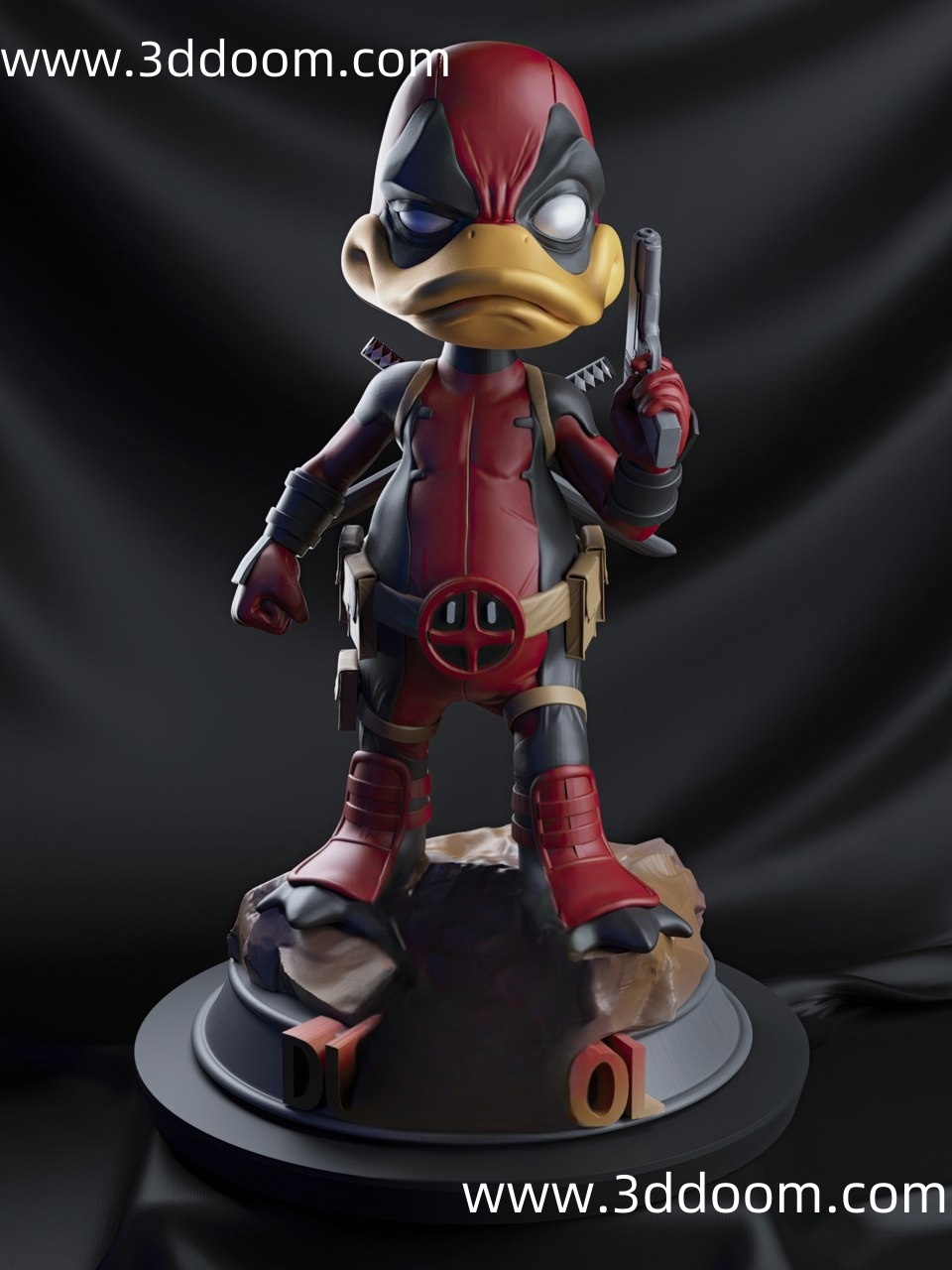 1027 Duckpool 鸭子死侍-3D DOOM