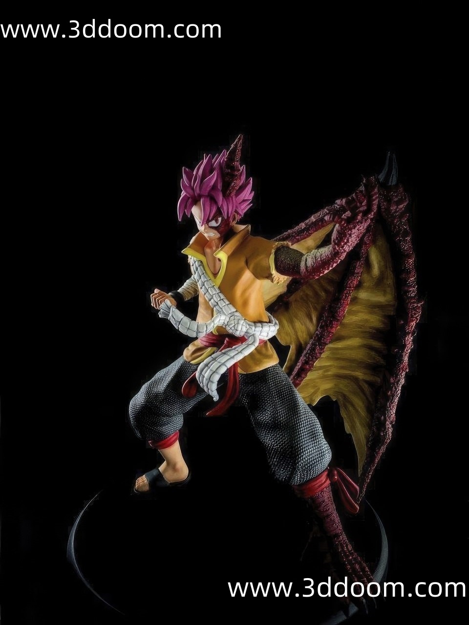 1062 Natsu Fairy Tail 妖精的尾巴 艾特利亚斯·纳兹·多拉格尼尔-3D DOOM