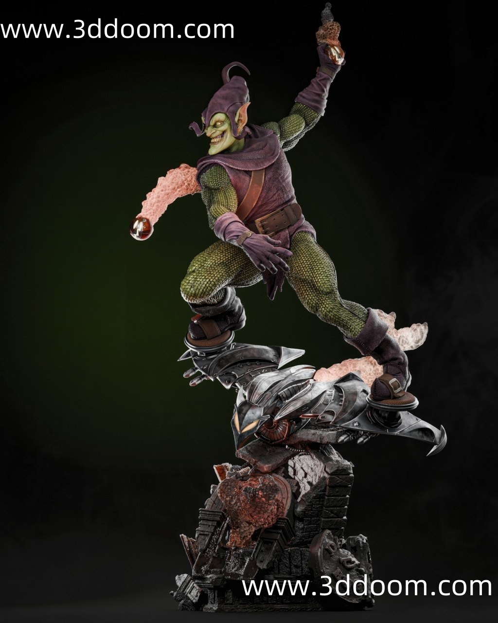 1037 Green Goblin Spider Man 蜘蛛侠 绿魔-3D DOOM