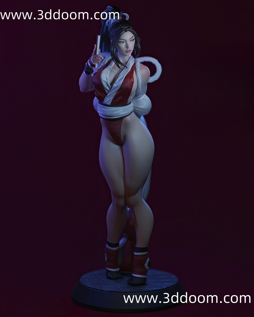 1052 Mai Shiranui Fatal Fury  拳皇  不知火舞-3D DOOM