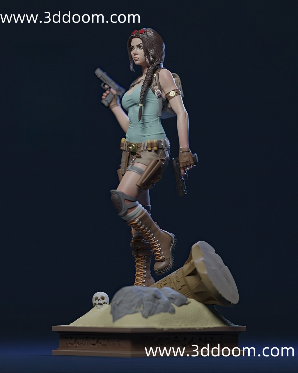 1049 Lara Croft 古墓丽影 劳拉·克劳馥-3D DOOM