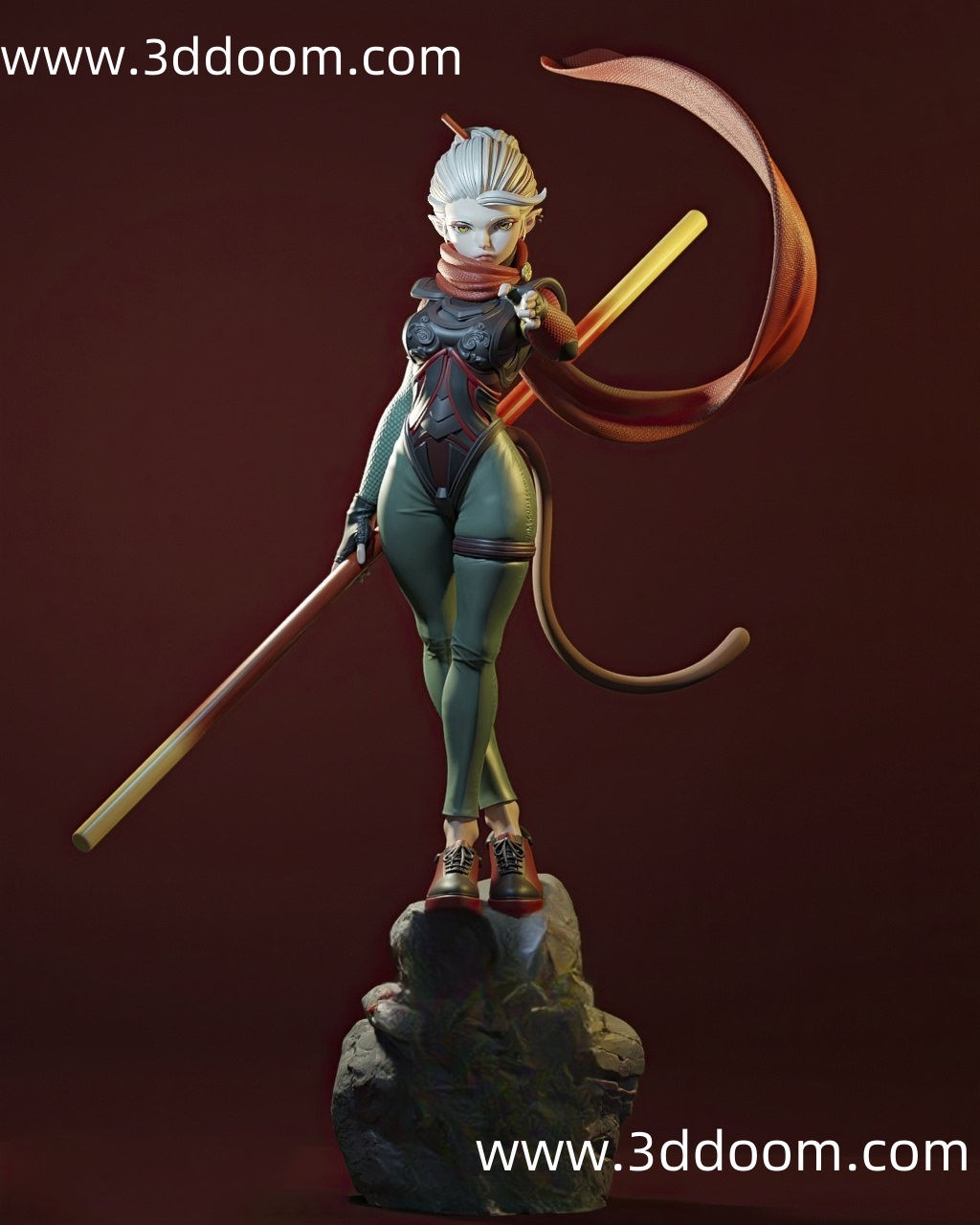 1057 Monkey King 孙悟空-3D DOOM