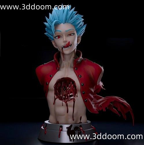 1106 Ban Seven Deadly Sins 七大罪 斑-3D DOOM