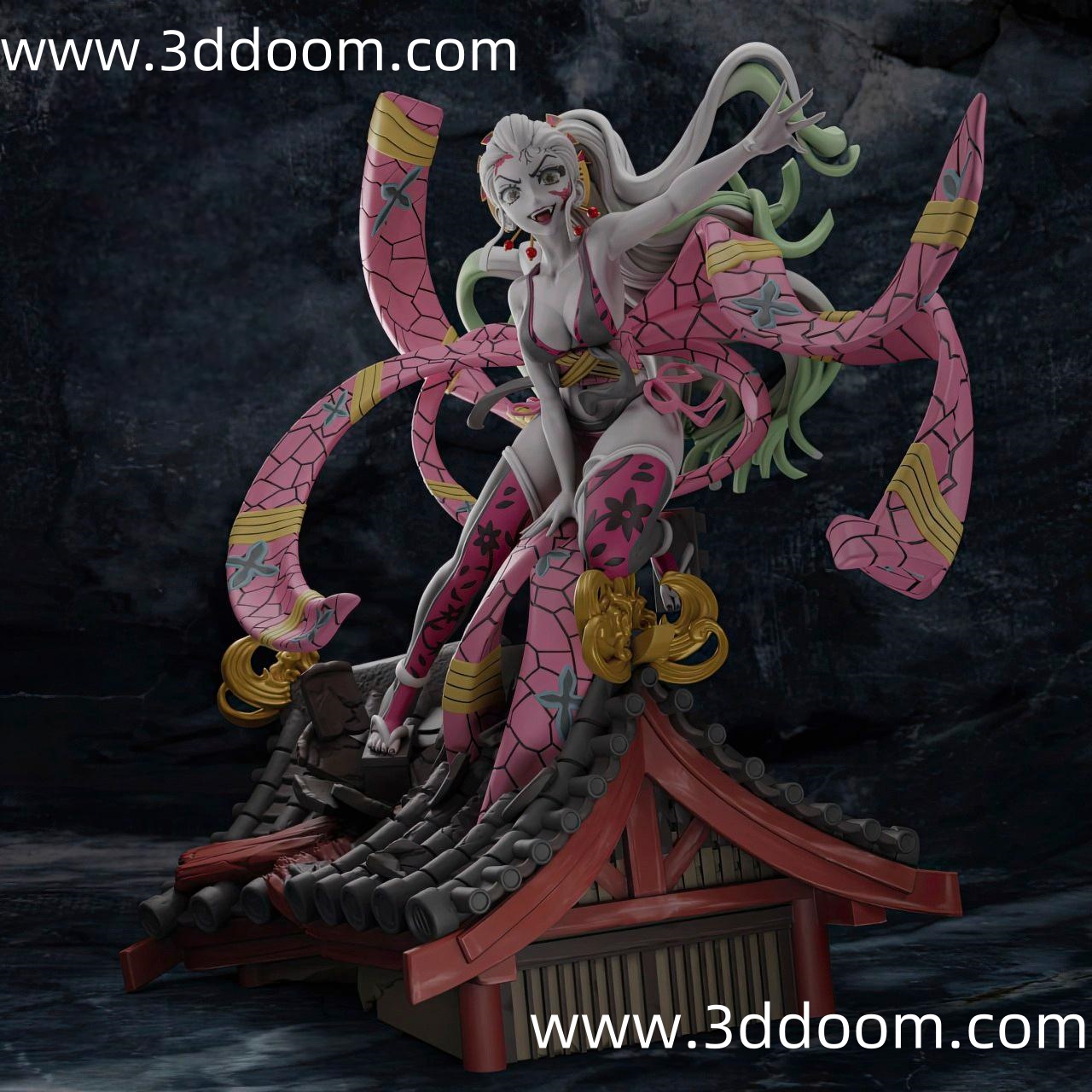 1119 Daki Demon Slayer 鬼灭之刃 堕姬-3D DOOM