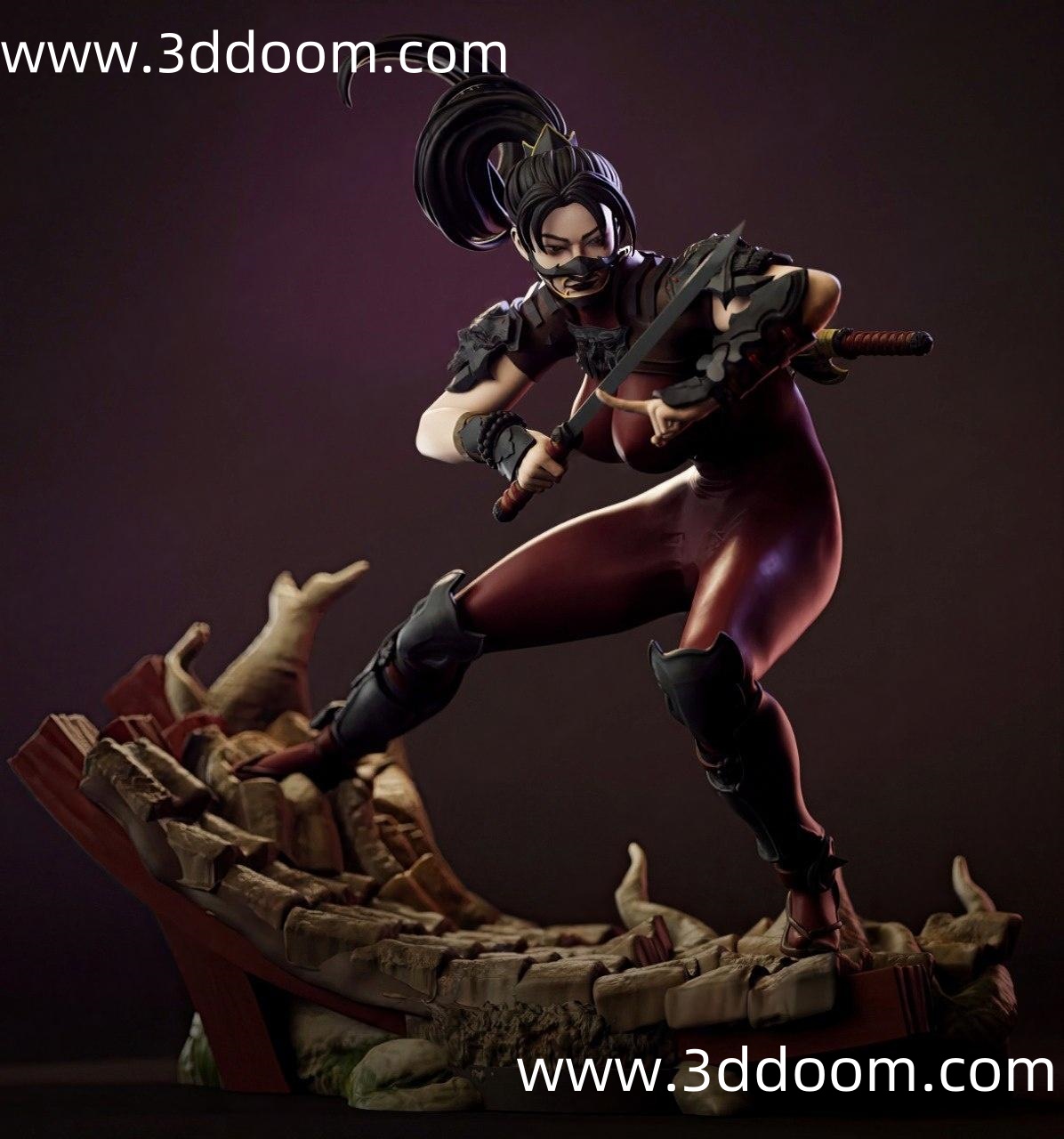 1189 Taki Soulcalibur 灵魂能力 塔姬-3D DOOM