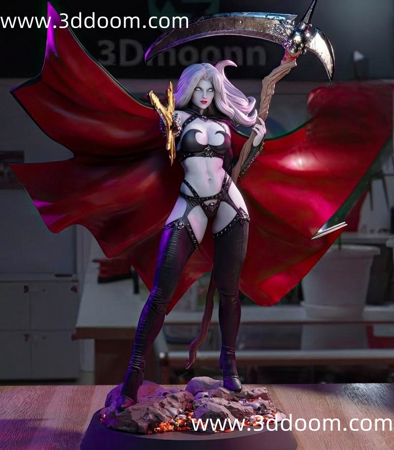 1143 Lady Death 死亡女神-3D DOOM