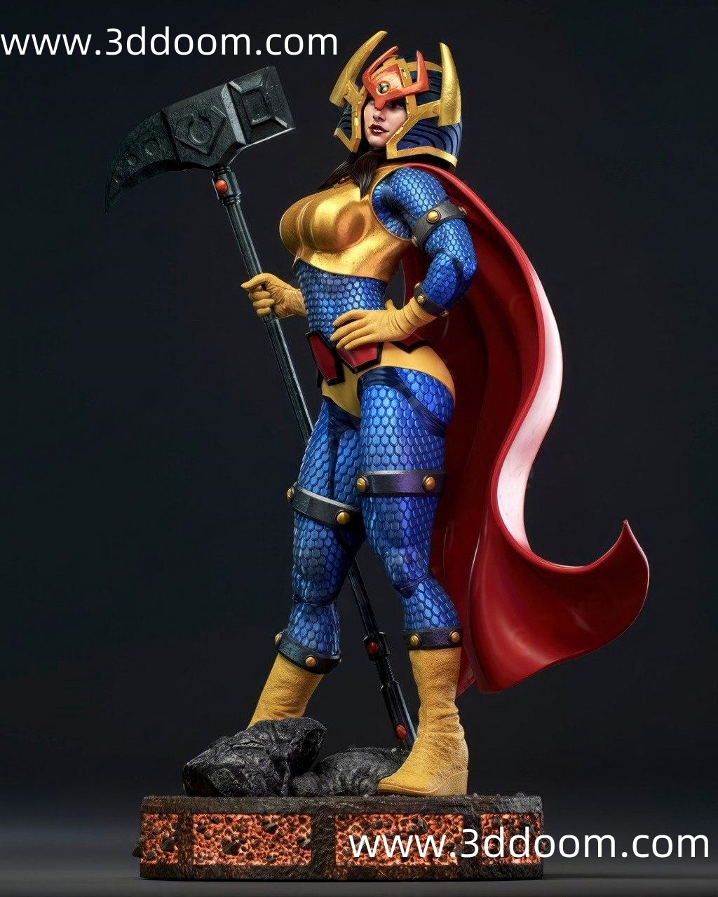 1111 Big Barda DC 大芭达-3D DOOM