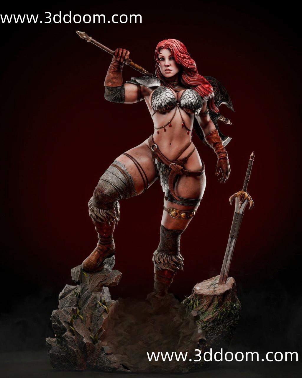 1179 Red Sonja 红发索尼娅-3D DOOM