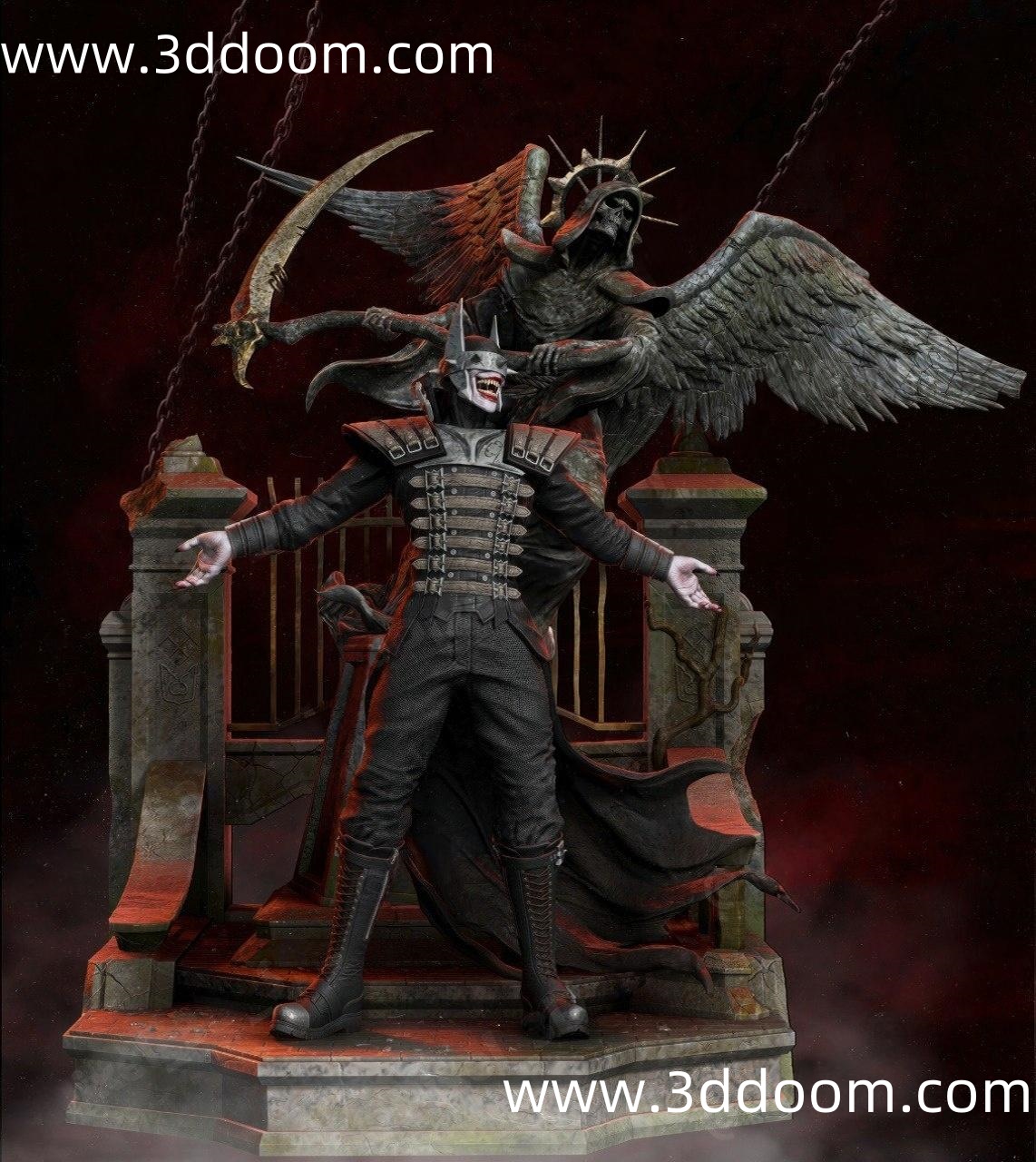 1108 Batman Who Laughs 狂笑之蝠-3D DOOM