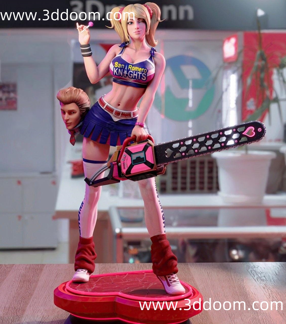 1141 Juliet Lollipop Chainsaw 电锯溏心 朱丽叶-3D DOOM