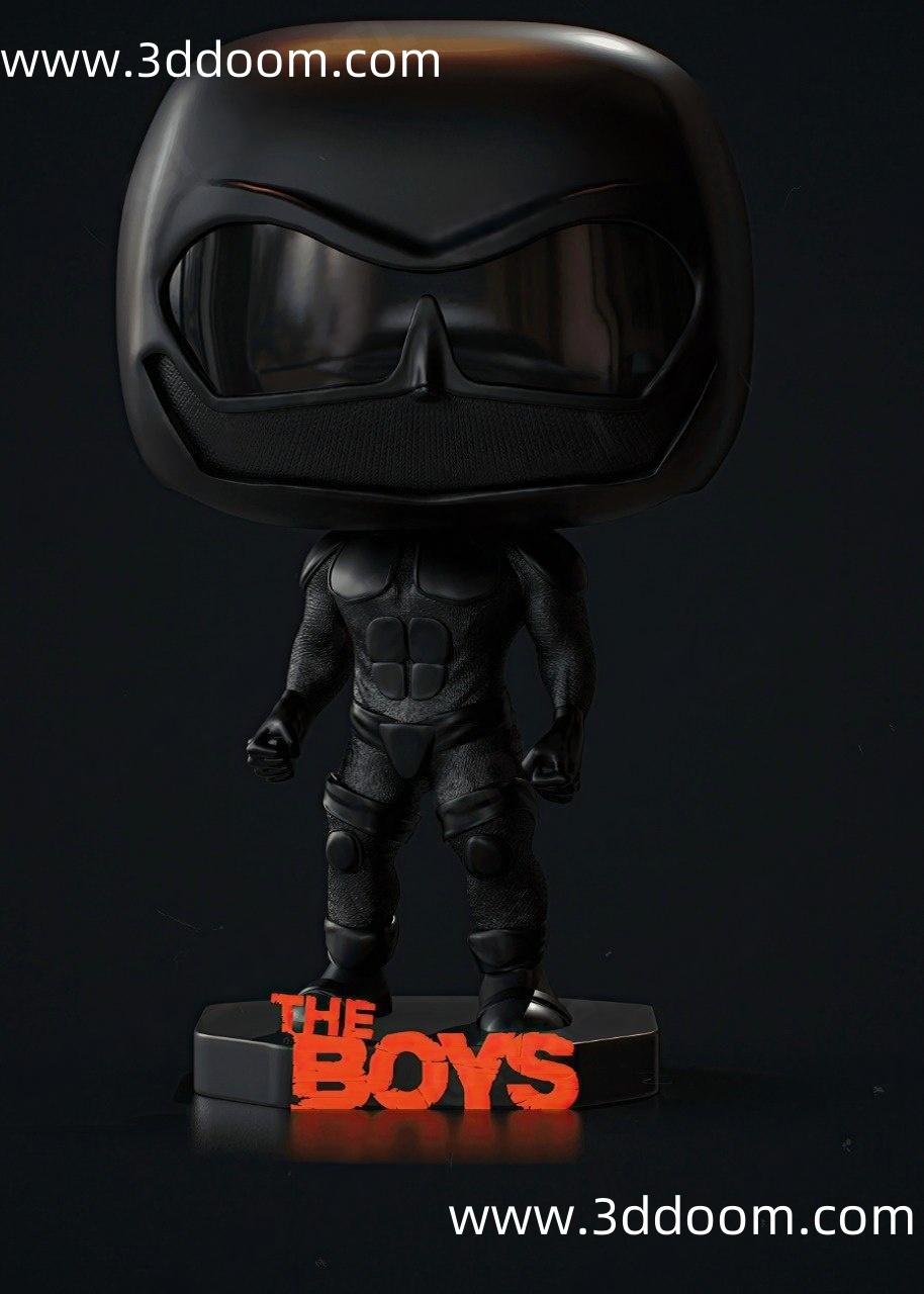 1126 Funko Pop Black Noir The Boys 黑袍纠察队-3D DOOM