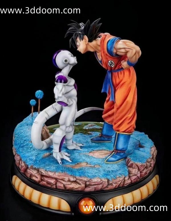 1129 Goku and Frieza Dragon Ball 龙珠 孙悟空和弗利萨-3D DOOM