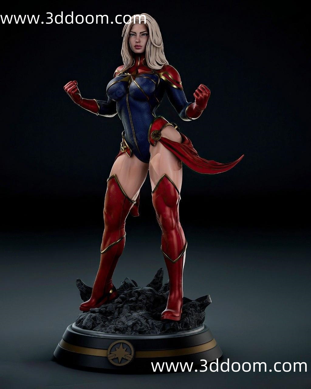 1116 Captain Marvel 惊奇队长-3D DOOM