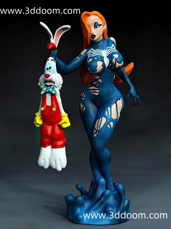 1139 Jessica Rabbit Venom 陷害了兔子罗杰 杰罗卡-3D DOOM