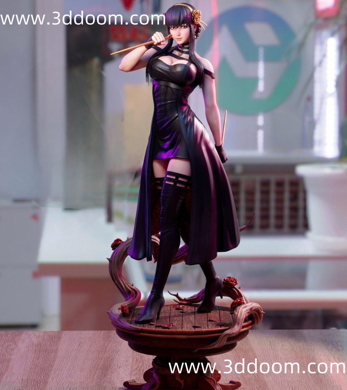 1198 Yor Forger Spy x Family 间谍过家家 约尔・福杰-3D DOOM