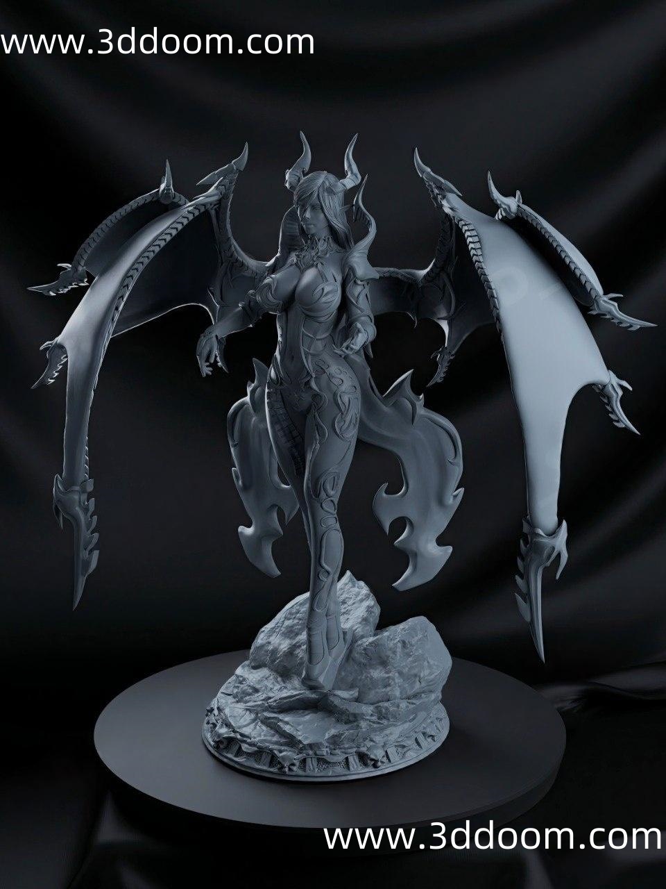 1177 Queen of the Succubi 魅魔女王-3D DOOM