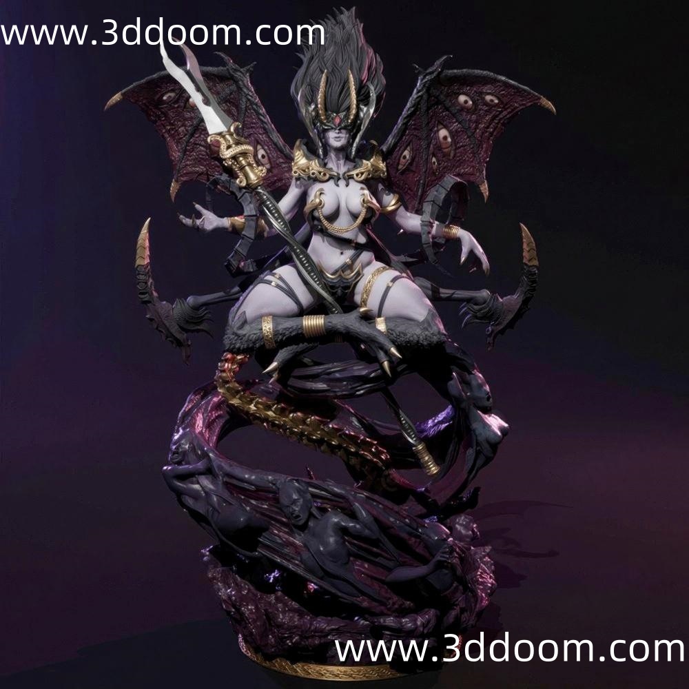 1275 Queen of Slaanesh 色孽女王-3D DOOM