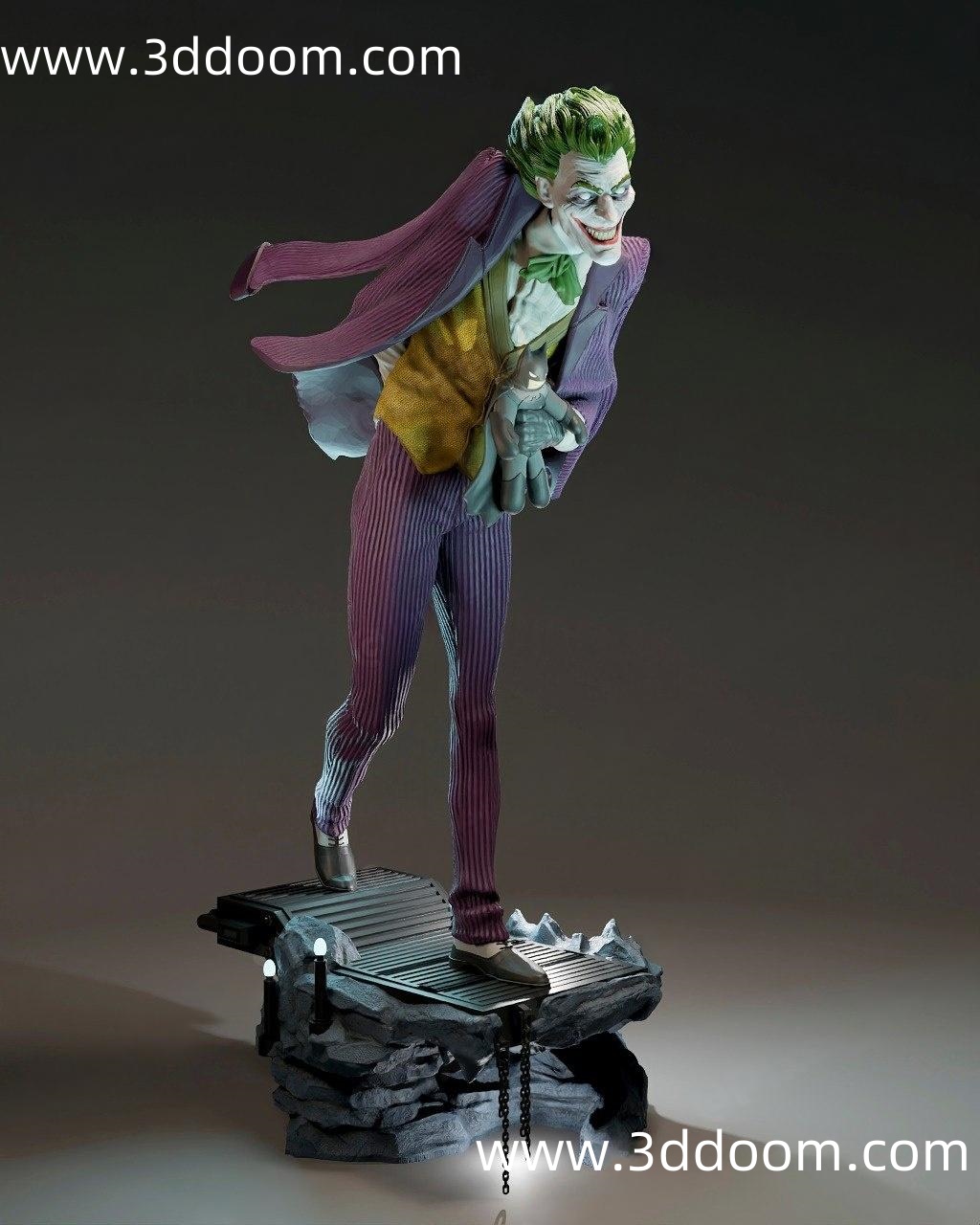 1252 Joker DC 小丑-3D DOOM