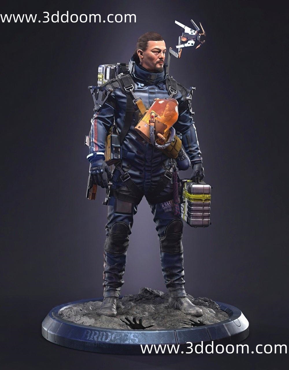 1226 Death Stranding Sam 死亡搁浅 山姆-3D DOOM