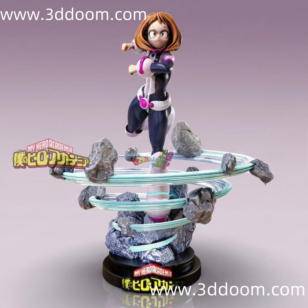 1293 Uraraka My Hero Academia 我的英雄学院 丽日御茶子-3D DOOM