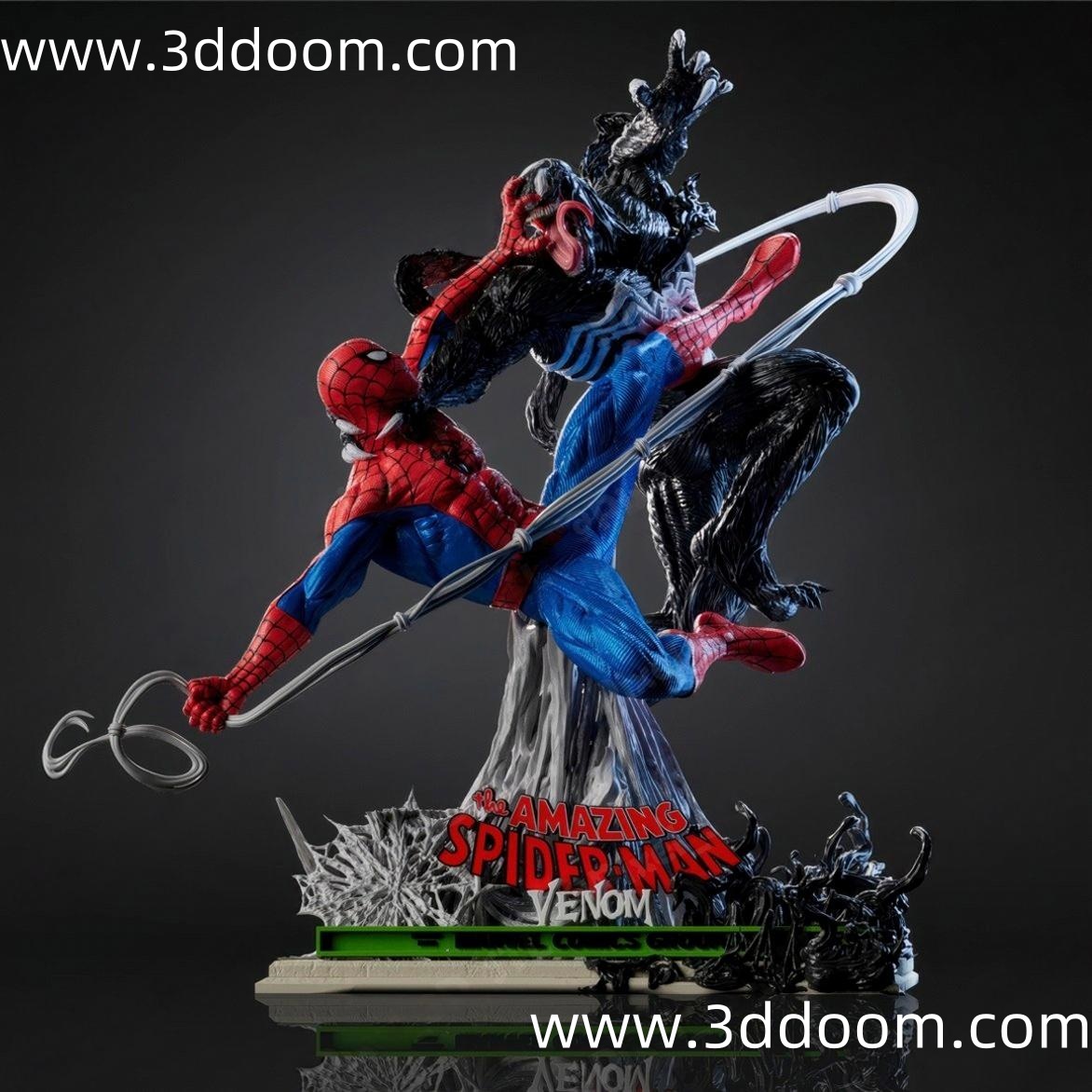 1295 Venom vs Spiderman 毒液 vs 蜘蛛侠-3D DOOM