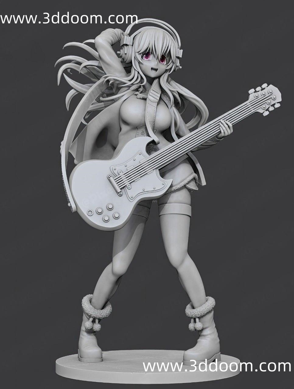 1289 Super Sonico  超级索尼子-3D DOOM