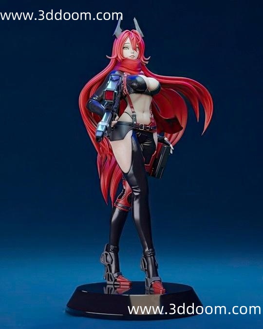 1268 Nikke Goddess of Victory Red Hood  胜利女神：妮姬 小红帽-3D DOOM