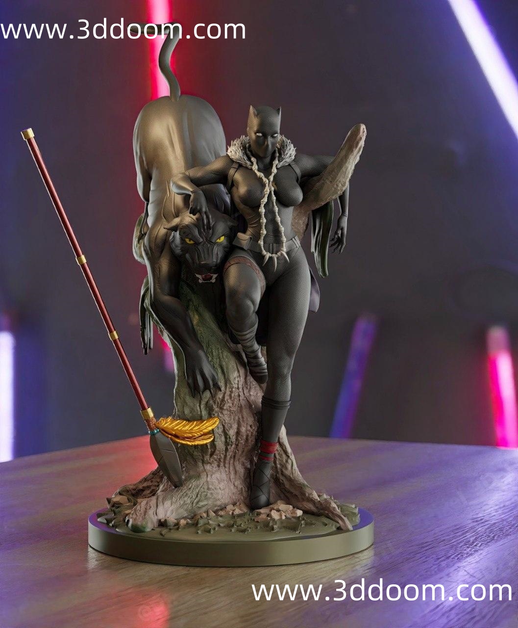 1215 Black Panther Shuri 黑豹 苏睿-3D DOOM