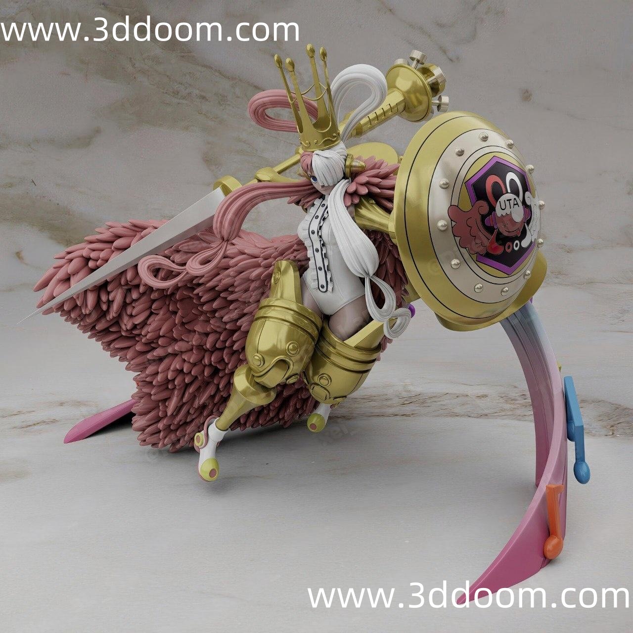 1294 Uta One Piece 海贼王 乌塔-3D DOOM