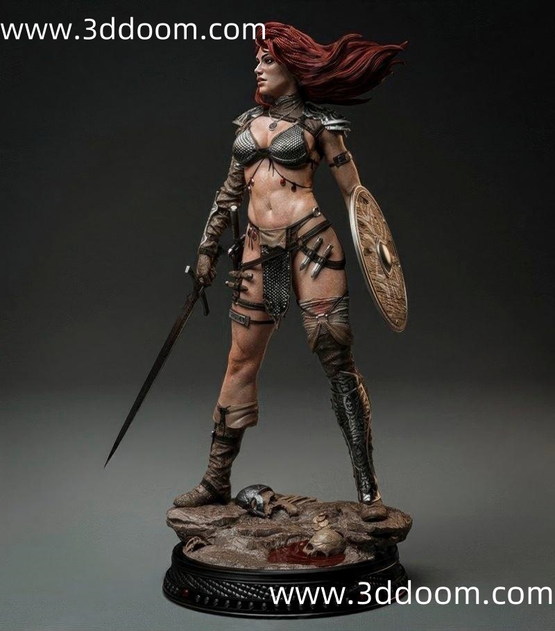 1279 Red Sonja 红色索尼娅-3D DOOM