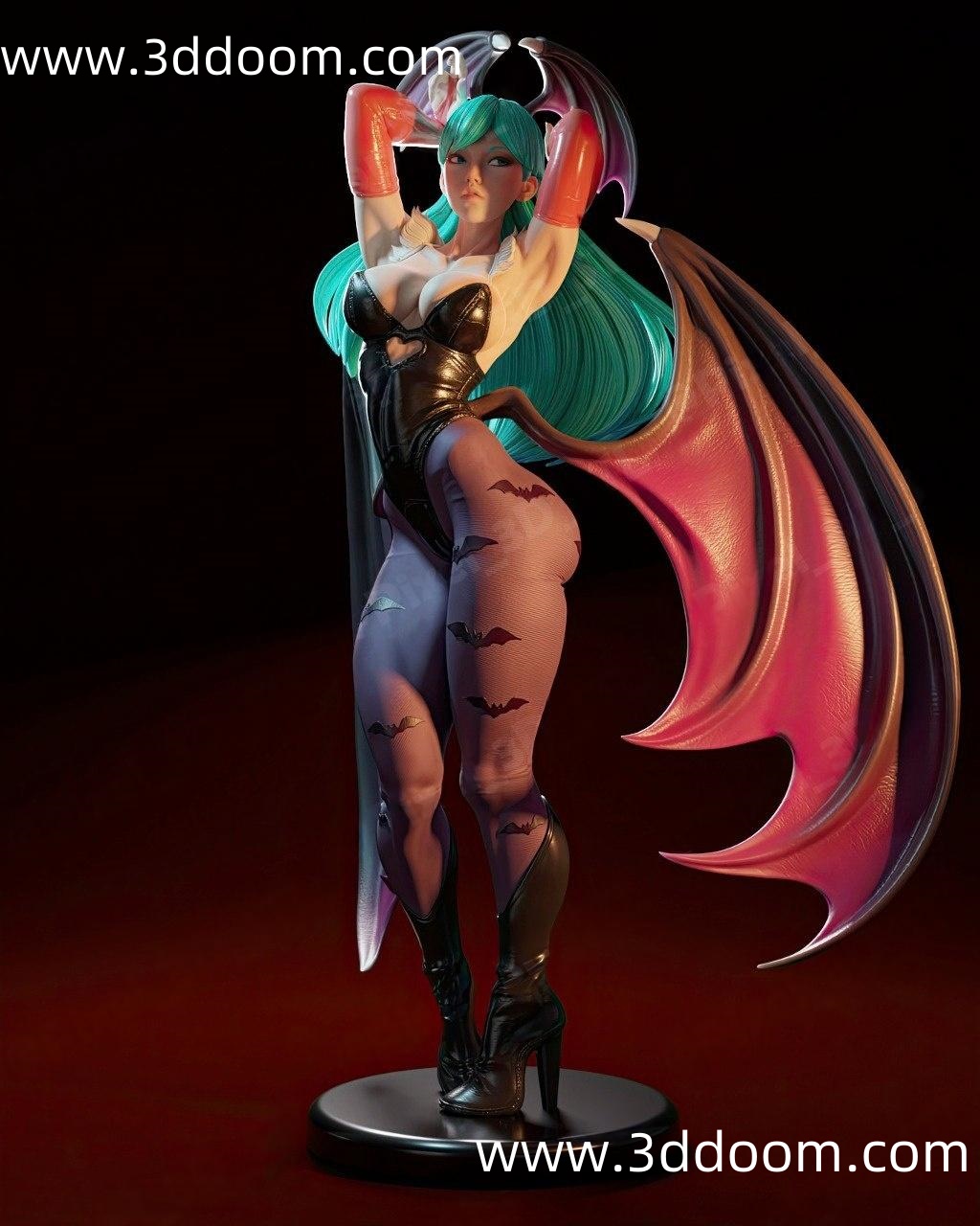 1265 Morrigan Darkstalkers 恶魔战士 莫莉卡·安斯兰特-3D DOOM