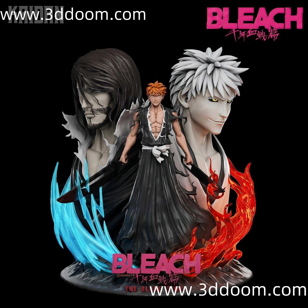 1216 Bleach Ichigo Kurosaki 死神 黑崎一护-3D DOOM