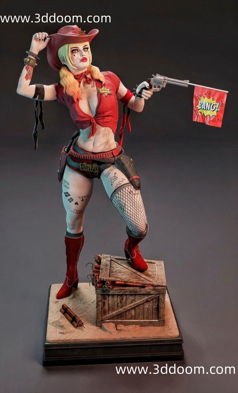 1244 Harley Quinn DC 哈莉・奎茵-3D DOOM