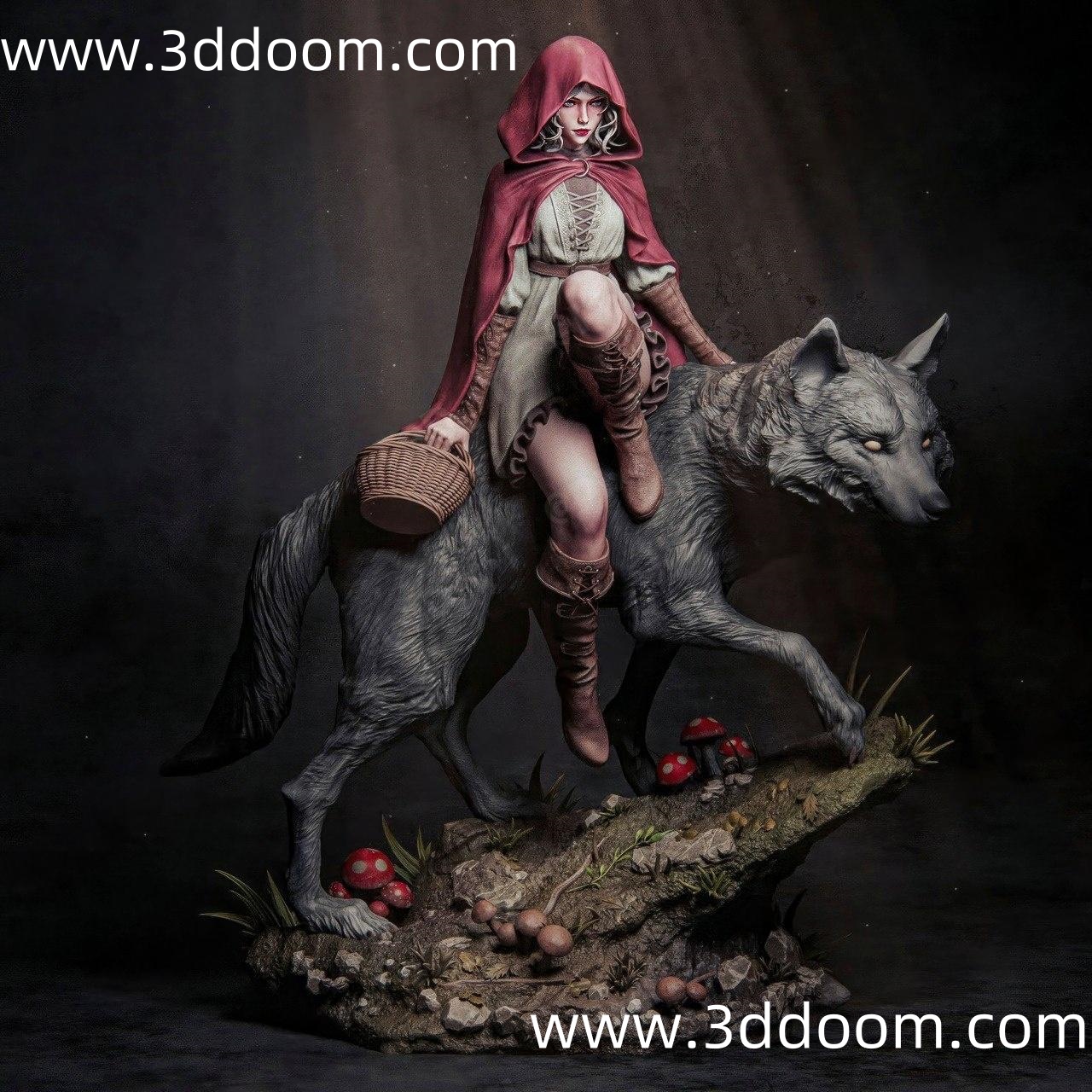 1278 Red Riding Hood 小红帽-3D DOOM