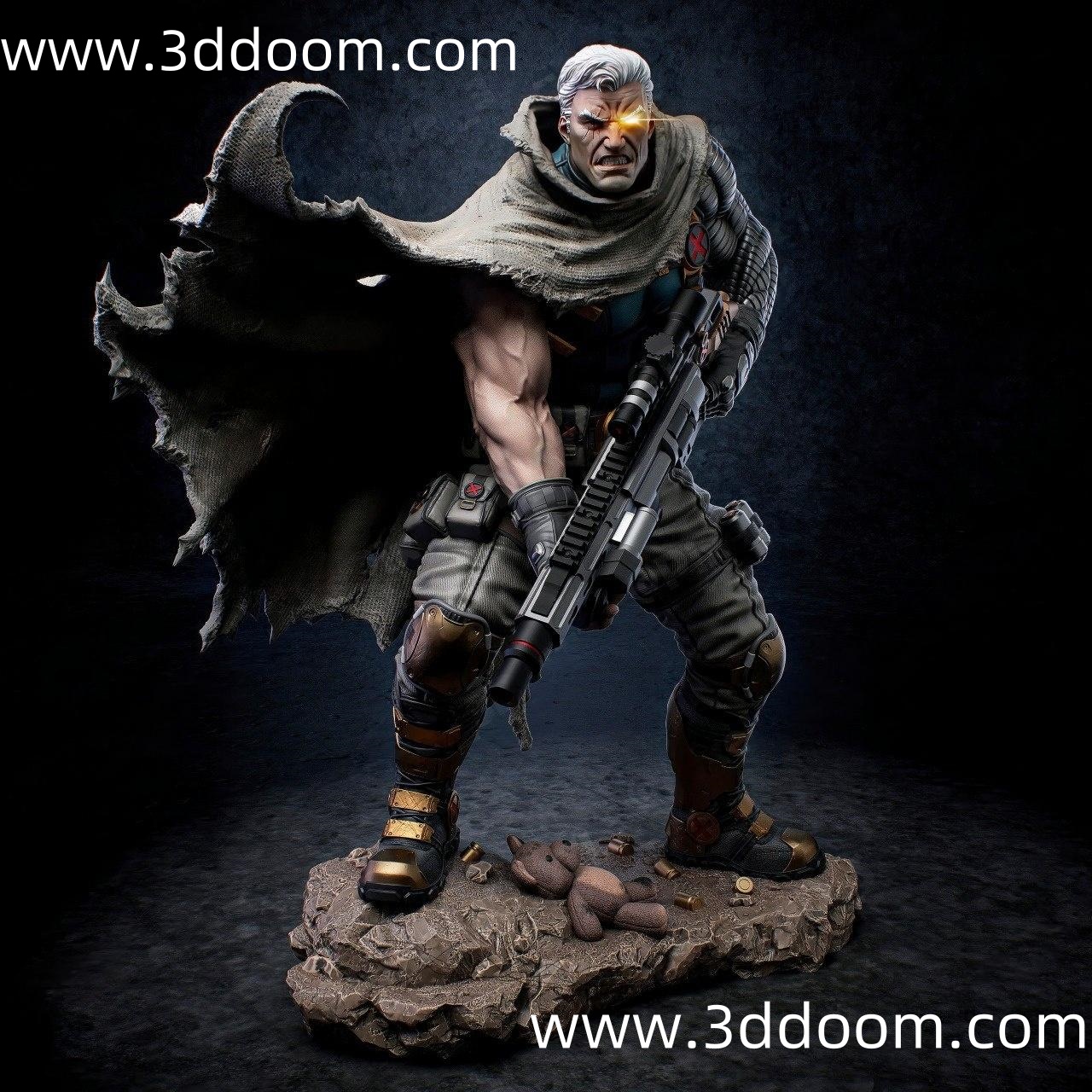 1220 Cable X Men X-战警 电索-3D DOOM